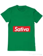 Tricou ADLER barbat Sativa Verde mediu