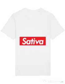 Tricou STANLEY STELLA barbat Sativa Alb