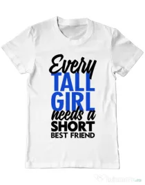 Tricou ADLER barbat Tall girl Alb