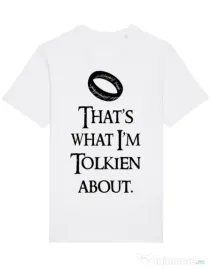 Tricou STANLEY STELLA barbat Tolkien Alb