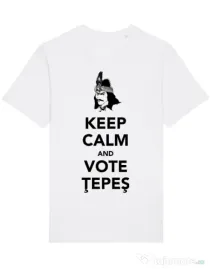 Tricou STANLEY STELLA barbat Vote Tepes Alb
