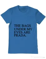 Tricou ADLER barbat Prada bags Albastru azuriu