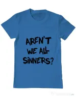 Tricou ADLER barbat Sinners Albastru azuriu