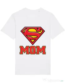 Tricou STANLEY STELLA barbat Super mom Alb