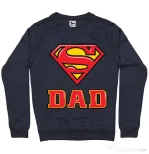 Bluza ADLER barbat Super Dad Denim inchis