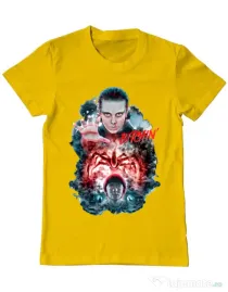 Tricou ADLER barbat Bitchin Galben