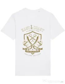 Tricou STANLEY STELLA barbat East Coast Alb