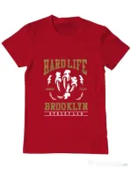 Tricou ADLER barbat Hard Life Rosu