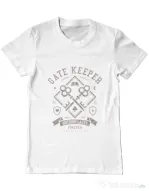 Tricou ADLER barbat Gate Keeper Alb