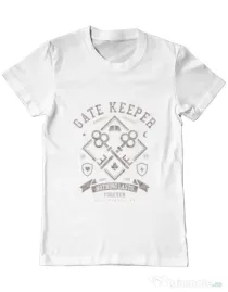 Tricou ADLER barbat Gate Keeper Alb