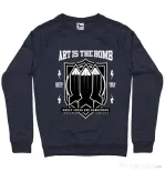Bluza ADLER barbat Art Is The Bomb Denim inchis
