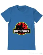 Tricou ADLER barbat Darth Vader Albastru azuriu