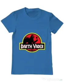 Tricou ADLER barbat Darth Vader Albastru azuriu