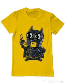 Tricou ADLER barbat Bat minion Galben