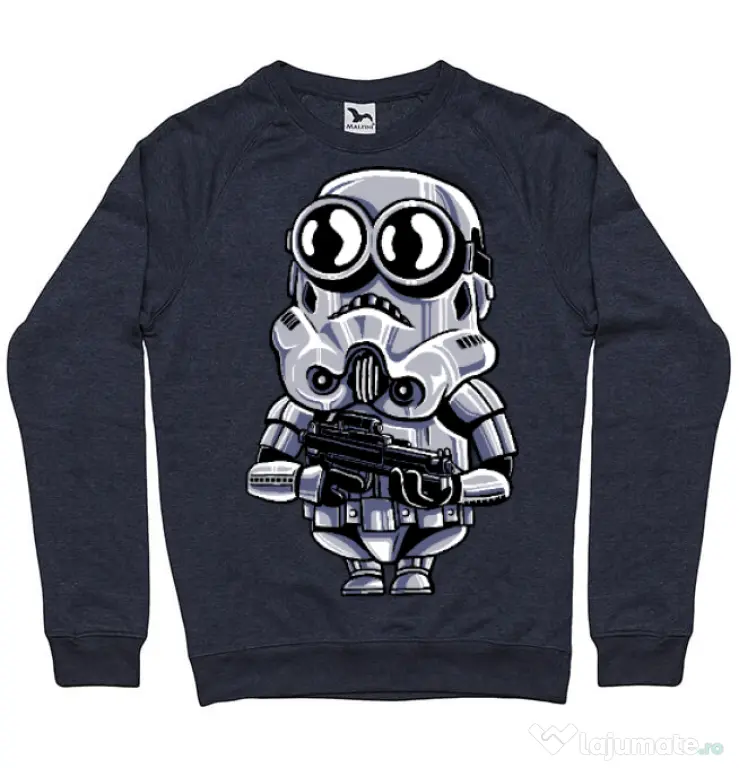 Bluza ADLER barbat Minion trooper Denim inchis