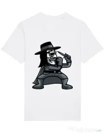 Tricou STANLEY STELLA barbat Fighting Vendetta Alb