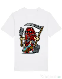 Tricou STANLEY STELLA barbat Coffin Skater Alb