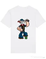 Tricou STANLEY STELLA barbat Sailor Mass Murderer Alb