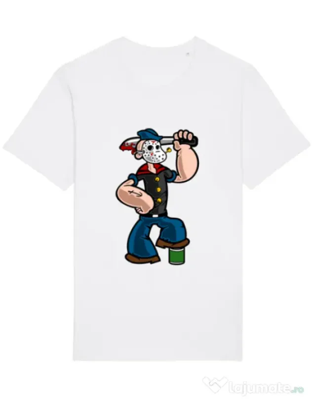 Tricou STANLEY STELLA barbat Sailor Mass Murderer Alb