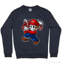 Bluza ADLER barbat Mario Massacre Denim inchis