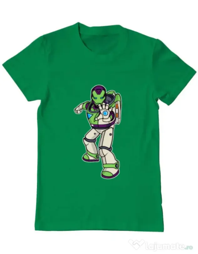 Tricou ADLER barbat Iron Buzz Verde mediu