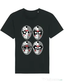 Tricou STANLEY STELLA barbat Jason Rock Faces Negru