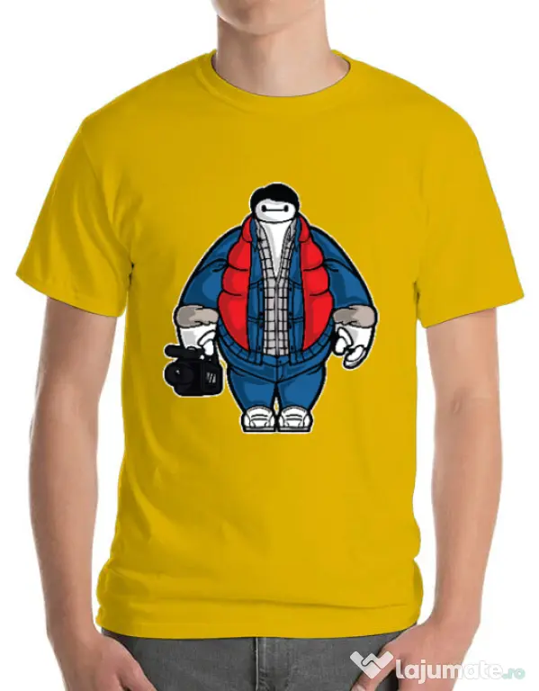 Tricou ADLER barbat Baymarty Galben