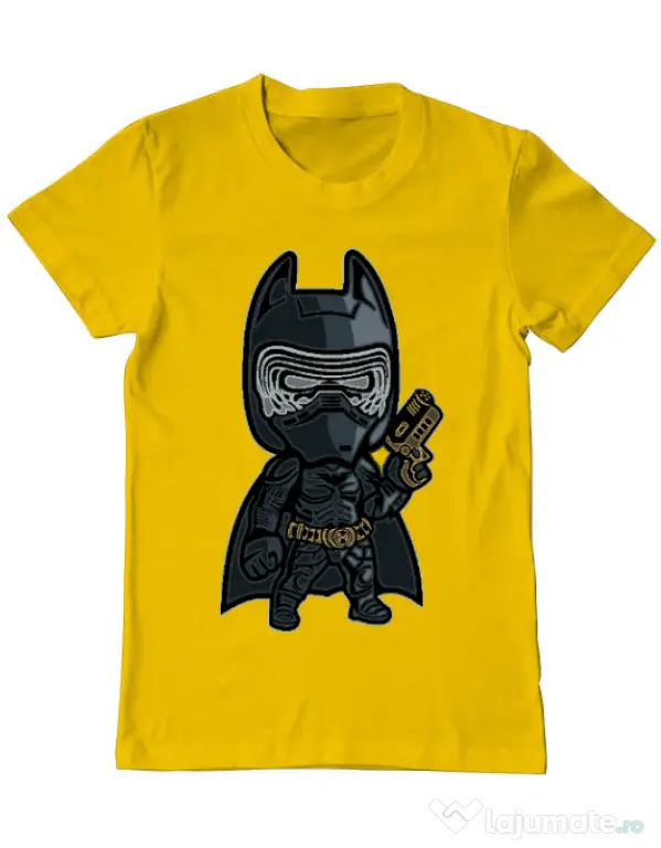 Tricou ADLER barbat Darkest Night Galben