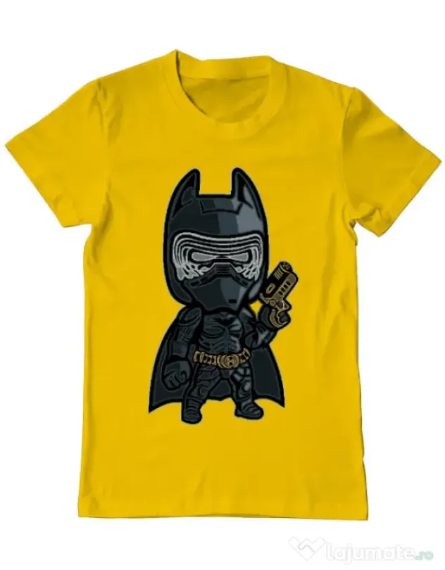 Tricou ADLER barbat Darkest Night Galben