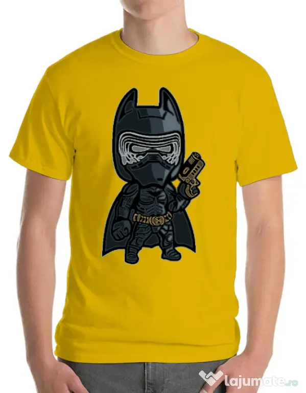 Tricou ADLER barbat Darkest Night Galben
