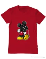 Tricou ADLER barbat Darkmouse Rosu