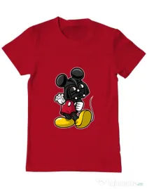 Tricou ADLER barbat Darkmouse Rosu