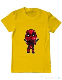 Tricou ADLER barbat Deadtrooper Galben