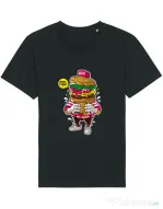 Tricou STANLEY STELLA barbat I Love Burger Negru