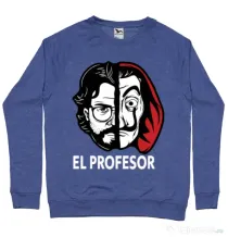 Bluza ADLER barbat El profesor Albastru melanj