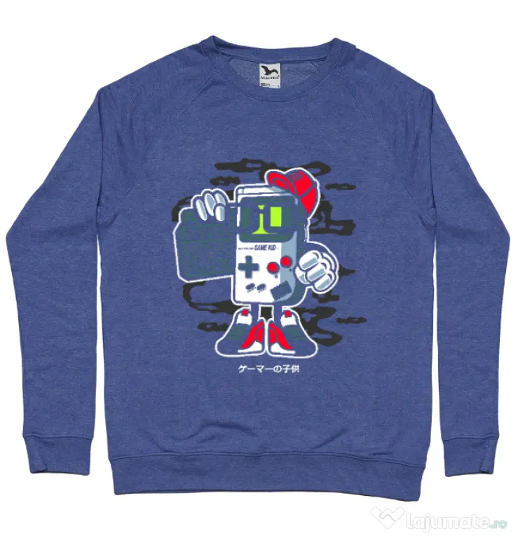 Bluza ADLER barbat Game Kid Albastru melanj