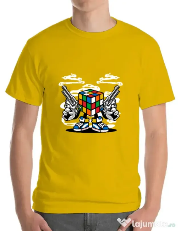 Tricou ADLER barbat Rubix Killer Galben
