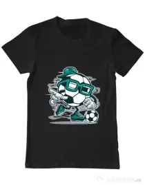 Tricou ADLER barbat Street Soccer Negru