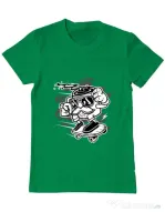 Tricou ADLER barbat Mr Coffee Verde mediu