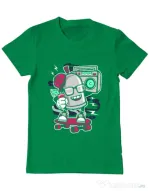 Tricou ADLER barbat Street Bomber Verde mediu