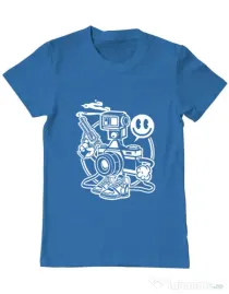 Tricou ADLER barbat Shooter Albastru azuriu