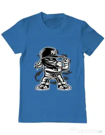 Tricou ADLER barbat Fighter Albastru azuriu
