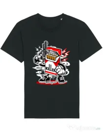 Tricou STANLEY STELLA barbat Cigarette Killer Negru