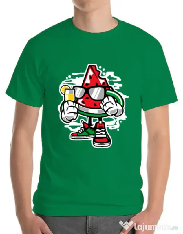 Tricou ADLER barbat Stay Fresh Verde mediu