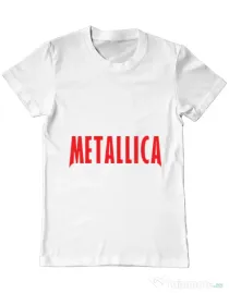 Tricou ADLER barbat Metallica 2 Alb