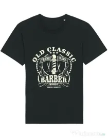 Tricou STANLEY STELLA barbat Old Classic Barber Negru