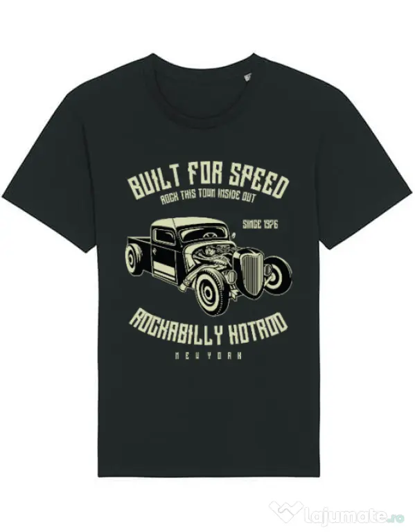 Tricou STANLEY STELLA barbat Built For Speed Negru