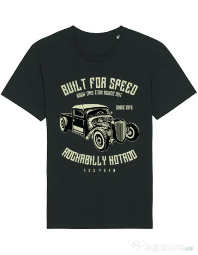 Tricou STANLEY STELLA barbat Built For Speed Negru