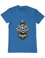 Tricou ADLER barbat Lighthouse Albastru azuriu