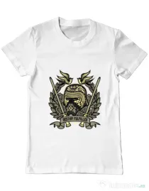 Tricou ADLER barbat Destiny Fulfilled Alb